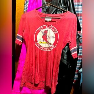 STL CARDINALS SHIRTSx2 great condition! Ladies get to support your team